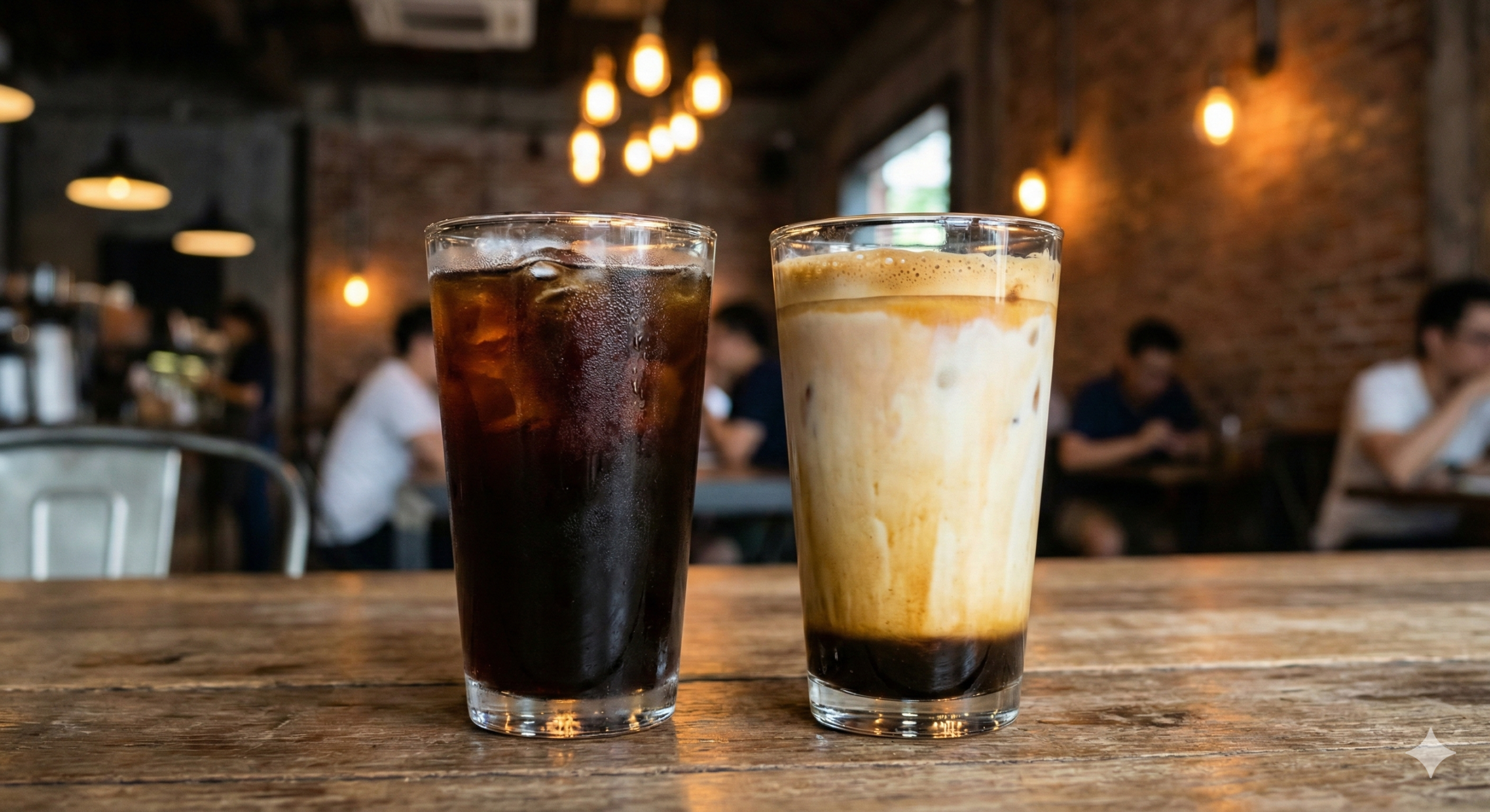 Prediksi pergeseran tren minuman iced americano vs kopi susu di Cirebon tahun 2026.
