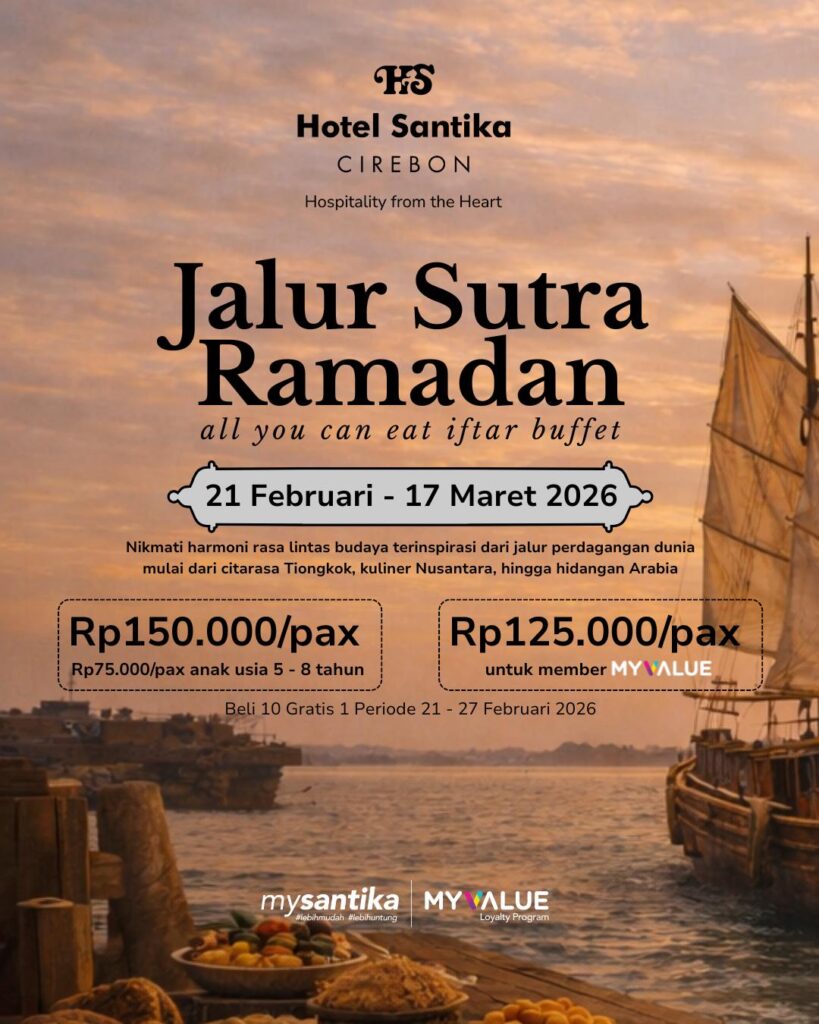 Paket Bukber Hotel Cirebon 20206: Hotel Santika Cirebon