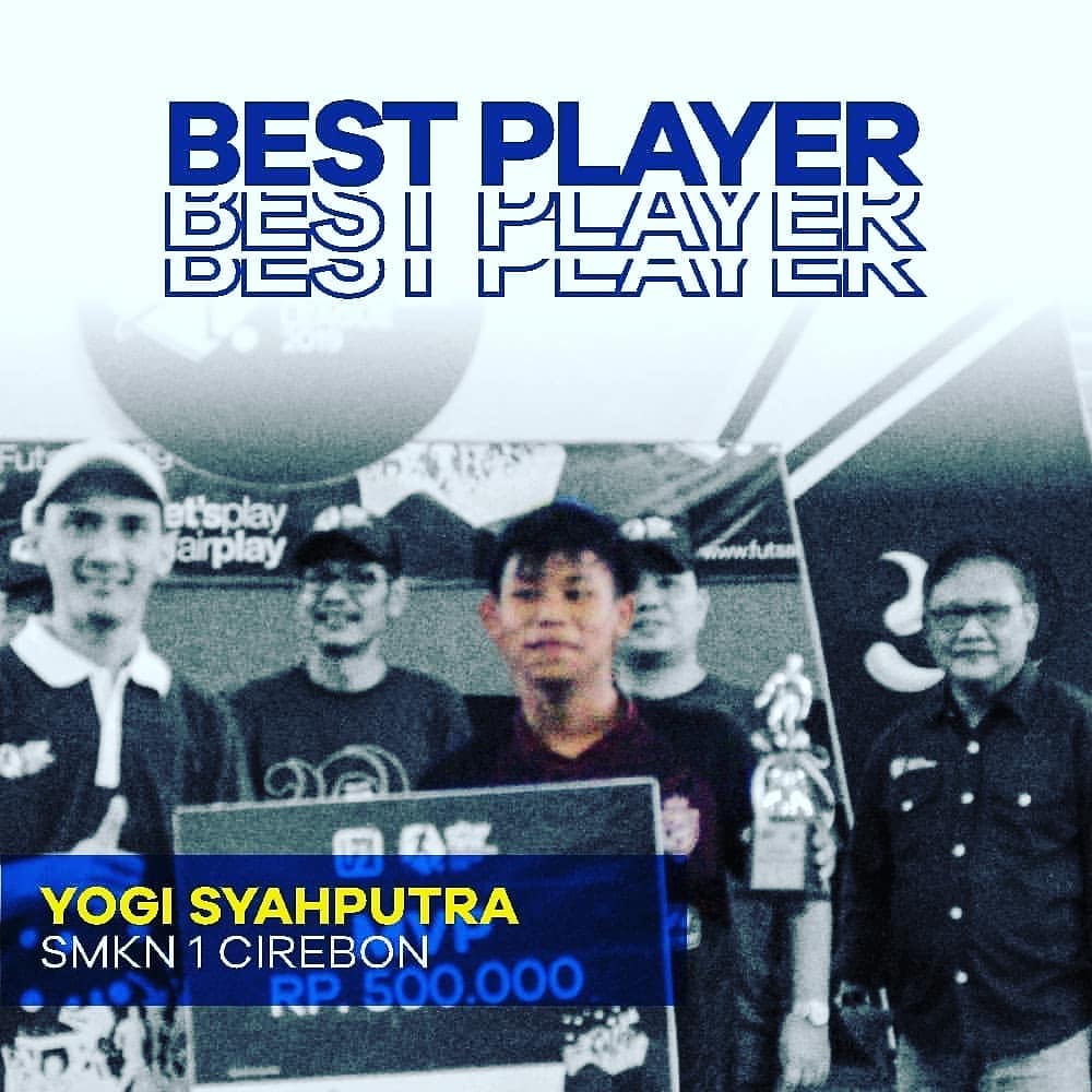 Yogi Saputra ketika membela SMK N 1 Cirebon