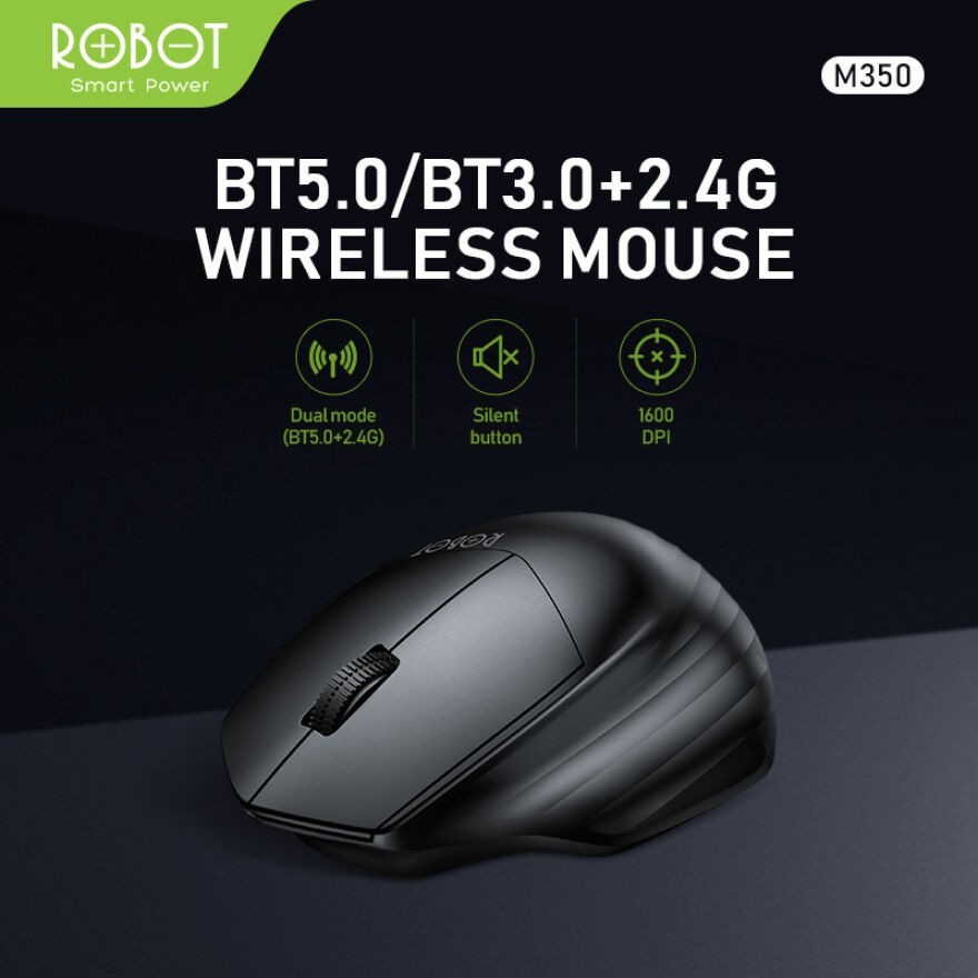 Robot mouse wireless silent
